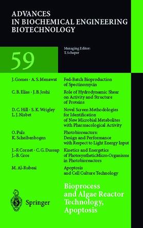 Scheper |  Bioprocess and Algae Reactor Technology, Apoptosis | Buch |  Sack Fachmedien