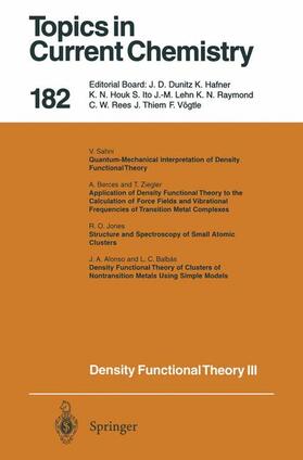 Nalewajski |  Density Functional Theory III | Buch |  Sack Fachmedien