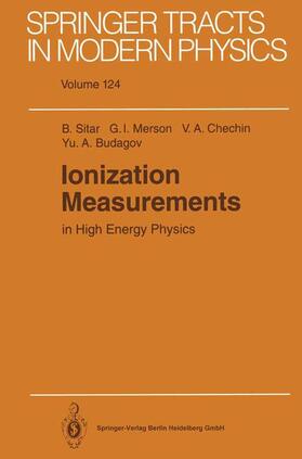 Sitar / Merson / Budagov |  Ionization Measurements in High Energy Physics | Buch |  Sack Fachmedien