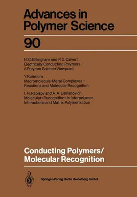  Conducting Polymers/Molecular Recognition | Buch |  Sack Fachmedien