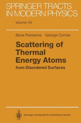 Comsa / Poelsema |  Scattering of Thermal Energy Atoms | Buch |  Sack Fachmedien