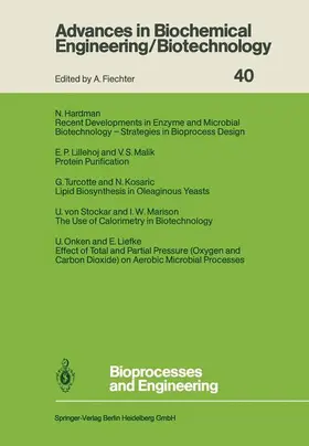  Bioprocesses and Engineering | Buch |  Sack Fachmedien