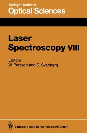 Svanberg / Persson |  Laser Spectroscopy VIII | Buch |  Sack Fachmedien