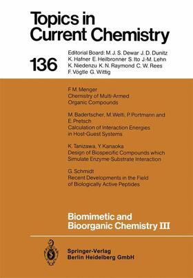 Weber / Vögtle |  Biomimetic and Bioorganic Chemistry III | Buch |  Sack Fachmedien