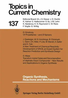  Organic Synthesis, Reactions and Mechanisms | Buch |  Sack Fachmedien