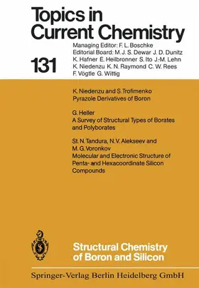  Structural Chemistry of Boron and Silicon | Buch |  Sack Fachmedien