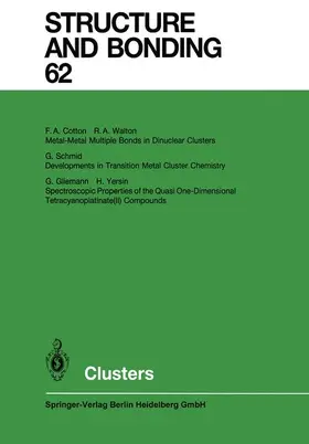  Clusters | Buch |  Sack Fachmedien