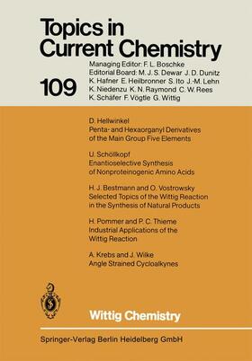 Houk / Wong / Hunter |  Wittig Chemistry | Buch |  Sack Fachmedien