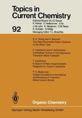 Houk / Wong / Hunter |  Organic Chemistry | Buch |  Sack Fachmedien