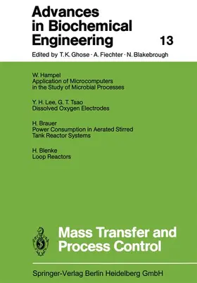 Schügerl / Ulber / Scheper |  Mass Transfer and Process Control | Buch |  Sack Fachmedien