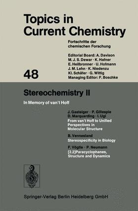 Houk / Wong / Hunter |  Stereochemistry II | Buch |  Sack Fachmedien