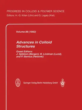  Advances in Colloid Structures | Buch |  Sack Fachmedien