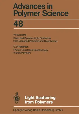  Light Scattering from Polymers | Buch |  Sack Fachmedien