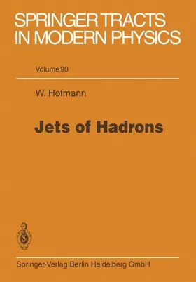 Hofmann |  Jets of Hadrons | Buch |  Sack Fachmedien