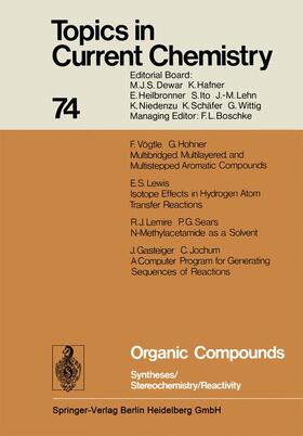 Houk / Wong / Hunter |  Organic Compounds | Buch |  Sack Fachmedien