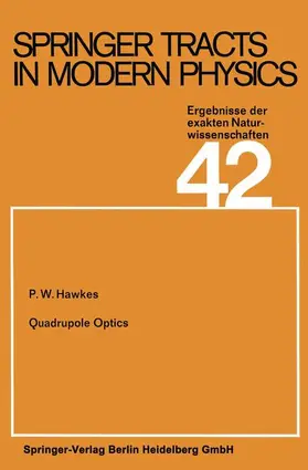 Hawkes | Quadrupole Optics | Buch | 978-3-662-15910-1 | sack.de