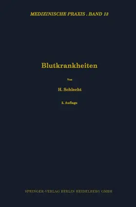 Schlecht |  Blutkrankheiten | Buch |  Sack Fachmedien