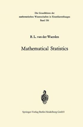 Waerden |  Mathematical Statistics | Buch |  Sack Fachmedien