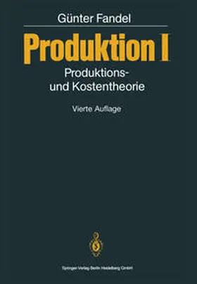 Fandel |  Produktion I | eBook | Sack Fachmedien