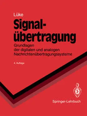 Ohm / Lüke |  Signalübertragung | eBook | Sack Fachmedien