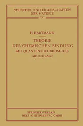 Hartmann |  Theorie der Chemischen Bindung | eBook | Sack Fachmedien