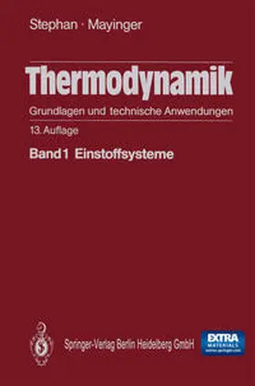 Stephan / Mayinger |  Thermodynamik. Grundlagen und technische Anwendungen | eBook | Sack Fachmedien