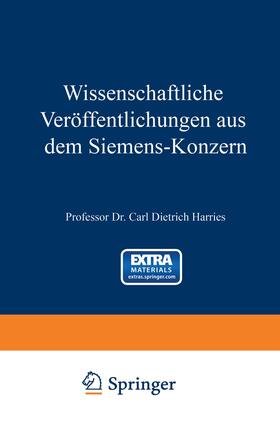 Becker / Friese / Boedeker |  Wissenschaftliche Veröffentlichungen aus dem Siemens-Konzern | Buch |  Sack Fachmedien