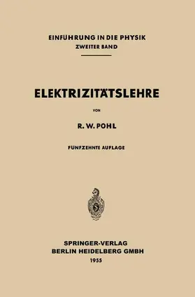 Pohl |  Elektrizitätslehre | Buch |  Sack Fachmedien