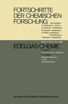 Bünau |  Edelgas-Chemie | Buch |  Sack Fachmedien