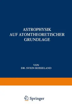 Rosseland |  Astrophysik | Buch |  Sack Fachmedien