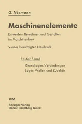 Niemann / Winter / Höhn |  Maschinenelemente | eBook | Sack Fachmedien