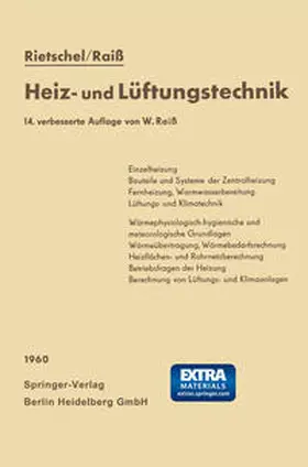 Rietschel / Raiss / Roedler |  H. Rietschels Lehrbuch der Heiz- und Lüftungstechnik | eBook | Sack Fachmedien