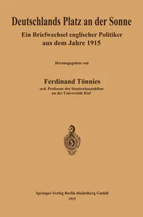 Tönnies |  Deutschlands Platz an der Sonne | eBook | Sack Fachmedien