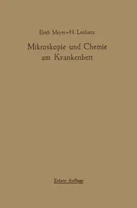 Lenhartz / Meyer |  Mikroskopie und Chemie am Krankenbett | eBook | Sack Fachmedien