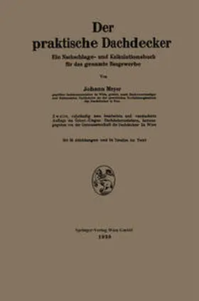 Meyer |  Der praktische Dachdecker | eBook | Sack Fachmedien