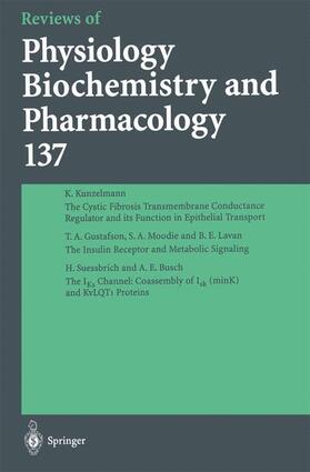 Blaustein / Lederer / Greger |  Reviews of Physiology, Biochemistry and Pharmacology | Buch |  Sack Fachmedien
