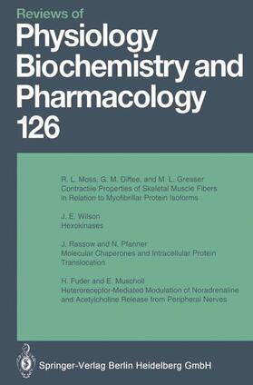 Blaustein / Reuter / Grunicke | Reviews of Physiology, Biochemistry and Pharmacology | Buch | 978-3-662-30995-7 | sack.de