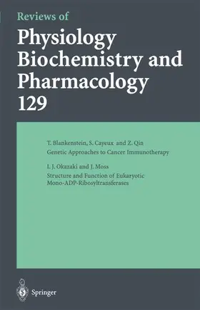  Reviews of Physiology, Biochemistry and Pharmacology | Buch |  Sack Fachmedien