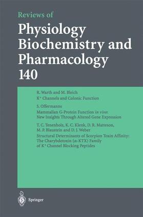 Blaustein / Mendell / Greger |  Reviews of Physiology, Biochemistry and Pharmacology | Buch |  Sack Fachmedien