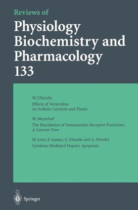 Blaustein / Schweiger / Greger |  Reviews of Physiology, Biochemistry and Pharmacology | Buch |  Sack Fachmedien