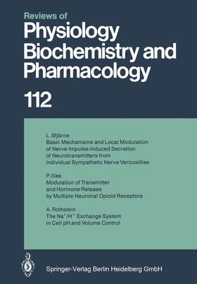 Blaustein / Neurath / Creutzfeldt |  Reviews of Physiology, Biochemistry and Pharmacology | Buch |  Sack Fachmedien