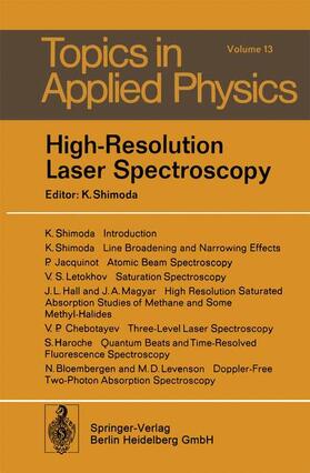Shimoda |  High-Resolution Laser Spectroscopy | Buch |  Sack Fachmedien