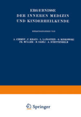 Langstein / Meyer / Schittenhelm |  Ergebnisse der Inneren Medizin und Kinderheilkunde | eBook | Sack Fachmedien