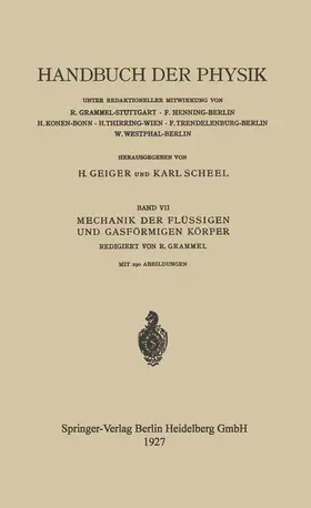 Ackeret / Betz / Forchheimer |  Mechanik der Flüssigen und Gasförmigen Körper | Buch |  Sack Fachmedien