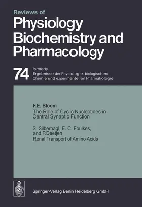 Bloom |  The Role of Cyclic Nucleotides in Central Synaptic Function / Renal Transport of Amino Acids | Buch |  Sack Fachmedien