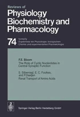 Bloom |  The Role of Cyclic Nucleotides in Central Synaptic Function / Renal Transport of Amino Acids | eBook | Sack Fachmedien