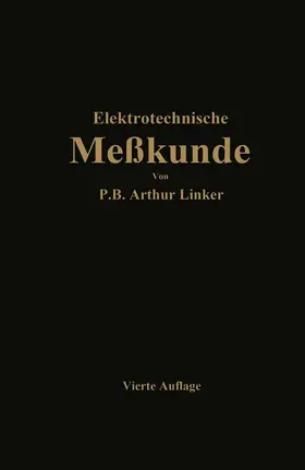 Linker |  Elektrotechnische Meßkunde | Buch |  Sack Fachmedien