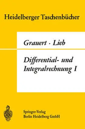Grauert / Lieb |  Differential- und Integralrechnung I | eBook | Sack Fachmedien