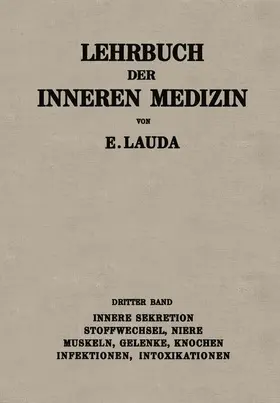 Lauda |  Lehrbuch der Inneren Medizin | Buch |  Sack Fachmedien