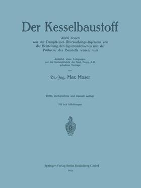 Moser |  Der Kesselbaustoff | Buch |  Sack Fachmedien